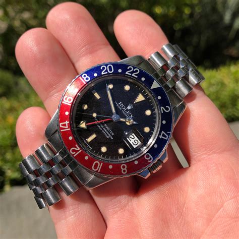 rolex gmt pepsi oyster bracelet|rolex gmt pepsi 16750.